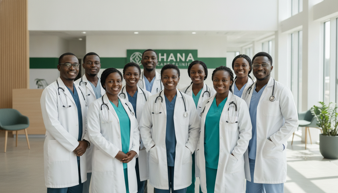 Ohana Hospital professional medical care team in Kenya